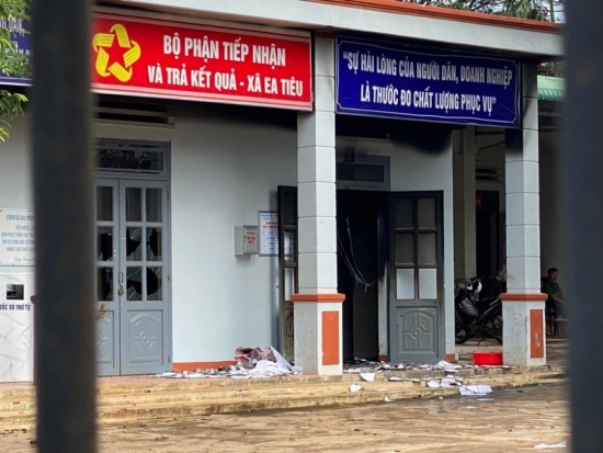 khep chat vong vay quyet liet truy bat cac doi tuong no sung tan cong tru so cong an tai dak lak