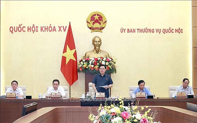 Khai mạc phiên họp Ủy ban Thường vụ Quốc hội giữa 2 đợt của Kỳ họp thứ 5, Quốc hội khóa XV