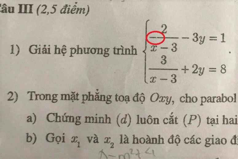Vụ đề thi bị in mờ: Hà Nội chấp nhận cả phương án hiểu nhầm đề