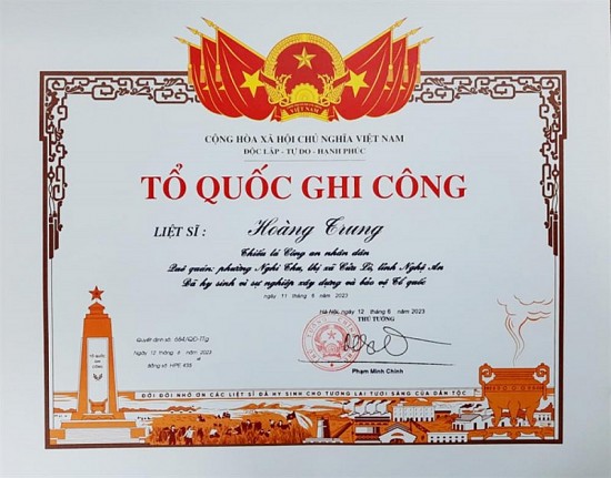 Cấp Bằng "Tổ quốc ghi công" cho 6 liệt sĩ hy sinh tại Đắk Lắk