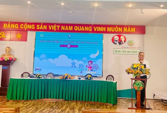 tap huan giao duc nhan thuc benh huong dan cham soc tre teo co tuy tai nha
