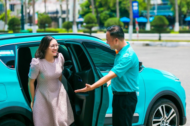 Taxi xanh SM khai trương dịch vụ tại Đà Nẵng