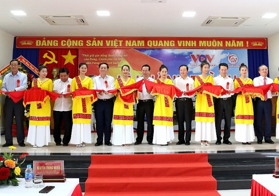 Chủ tịch nước dự Lễ khánh thành Đài phát sóng Nam Trung bộ