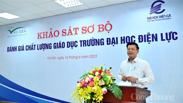 Trường Đại học Điện lực: Tiến hành khảo sát sơ bộ đánh giá chất lượng giáo dục chu kỳ 2