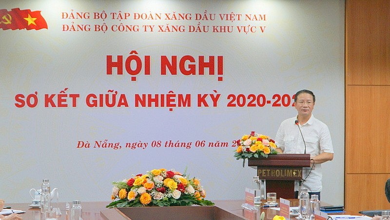 Đảng bộ Công ty Xăng dầu Khu vực V sơ kết công tác Đảng giữa nhiệm kỳ