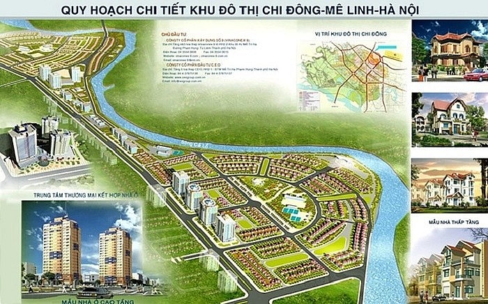 Khu đô thị Chi Đông của CEO và VC9 gần 20 chưa xong giải phóng mặt bằng