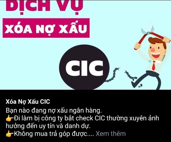 Cảnh giác với chiêu lừa ""xóa lịch sử nợ xấu ngân hàng""