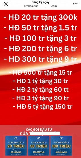 Cảnh giác với các chiêu trò kêu gọi hợp tác đầu tư trả lãi theo ngày, tuần