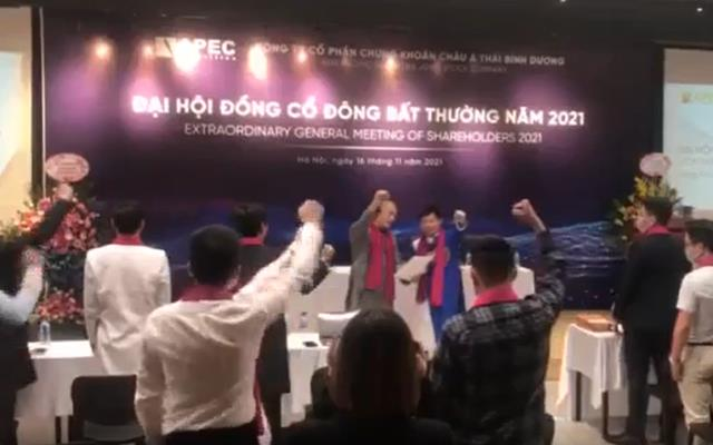 Khởi tố vụ án thao túng thị trường chứng khoán đối với nhóm cổ phiếu APEC