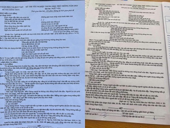 Nguyên nhân lộ đề thi Ngữ văn tốt nghiệp Trung học phổ thông 2023