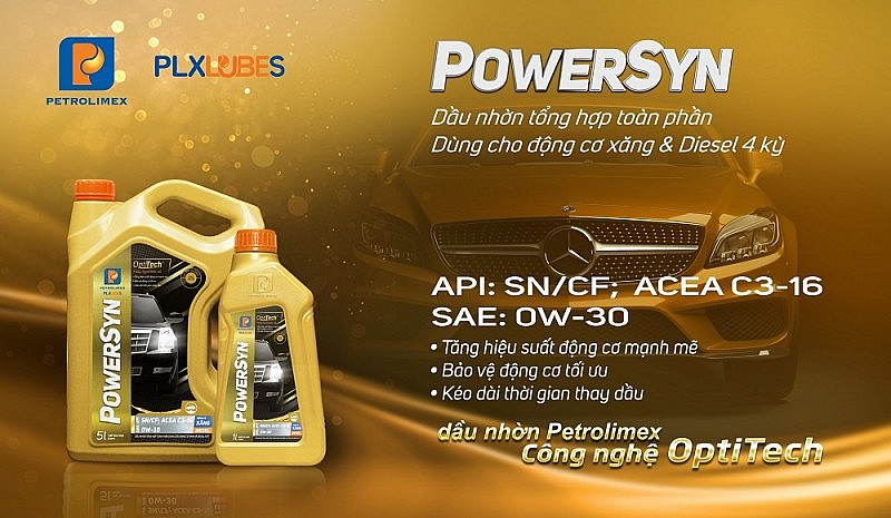 Tổng công ty Hóa dầu Petrolimex sản xuất thành công dầu nhờn tổng hợp POWERSYN