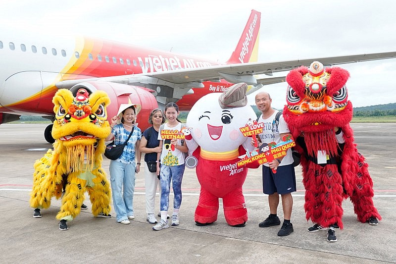 Đường bay thẳng Phú Quốc, Đà Nẵng tới Hồng Kông của Vietjet đã trở lại