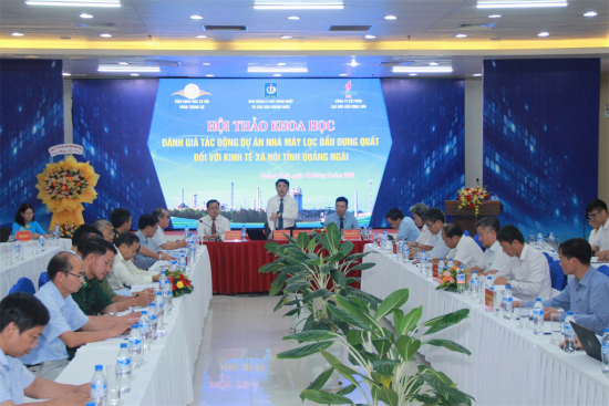 danh gia tac dong nha may loc dau dung quat doi voi kinh te xa hoi tinh quang ngai