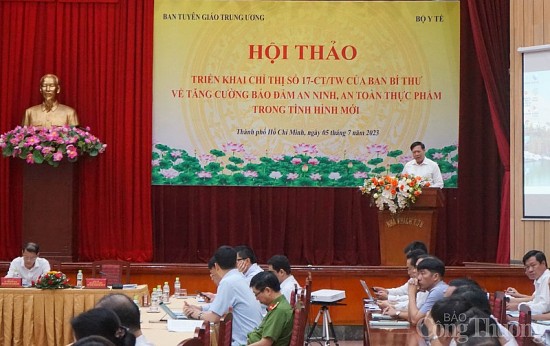 Đề xuất nhiều giải pháp tăng cường bảo đảm an ninh, an toàn thực phẩm trong tình hình mới