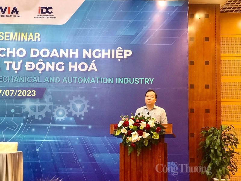 Hội thảo Kiến tạo thị trường cho doanh nghiệp ngành cơ khí và tự động hoá