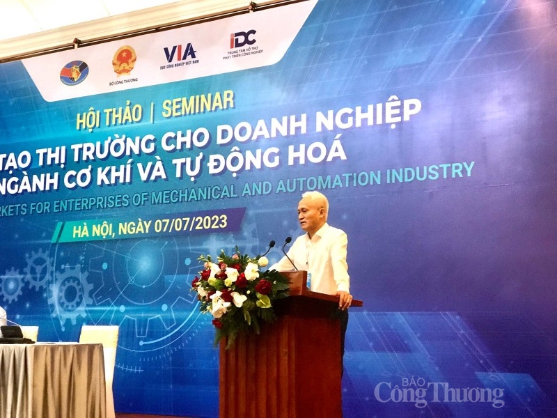 Hội thảo Kiến tạo thị trường cho doanh nghiệp ngành cơ khí và tự động hoá