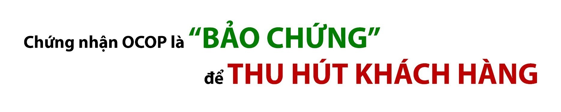 Phát triển sản phẩm OCOP TP. Hồ Chí Minh theo chiều sâu