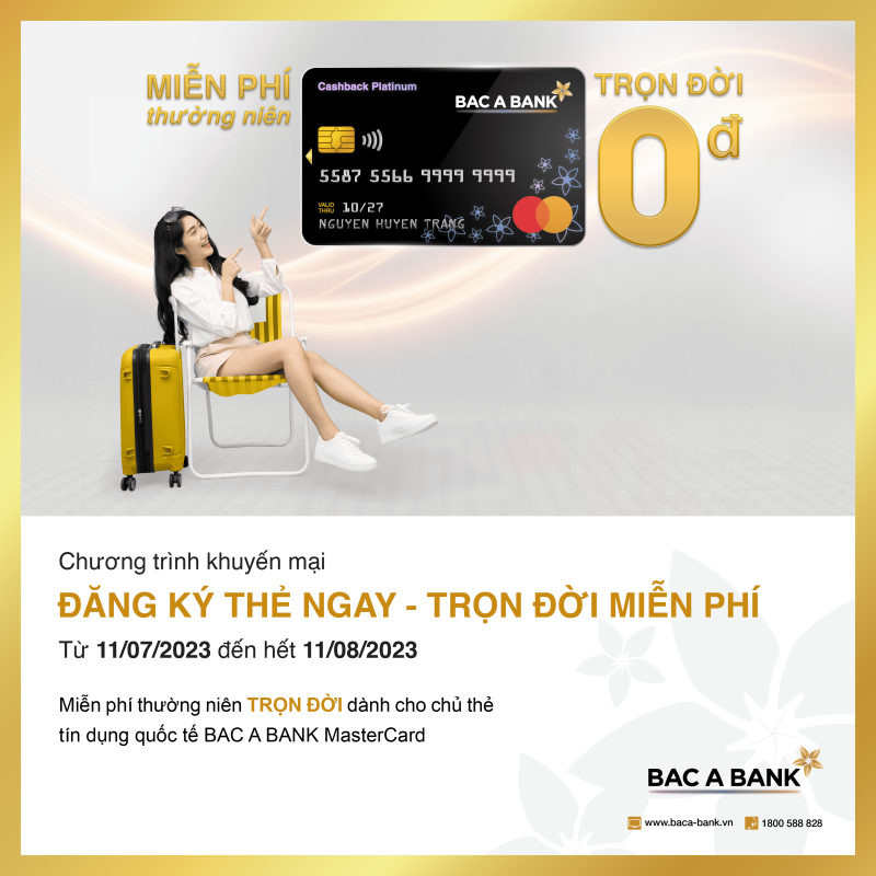 bac a bank mien nhieu loai phi danh cho chu the tin dung quoc te