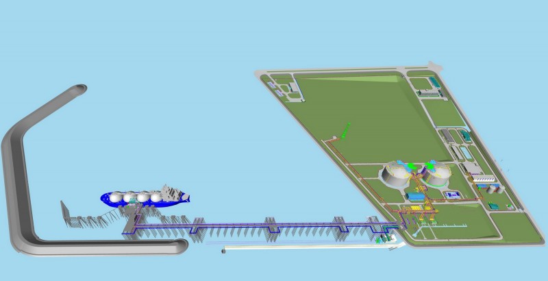 Kho cảng LNG Sơn Mỹ hơn 1,3 tỷ USD của PV GAS được chấp thuận chủ trương đầu tư