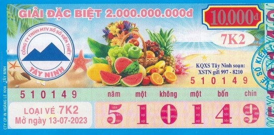 XSTN 13/7 - Kết quả xổ số Tây Ninh hôm nay ngày 13/7/2023 – KQXSTN thứ năm ngày 13 tháng 7