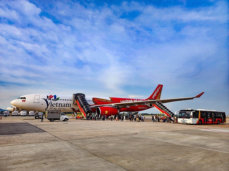 Vietjet đón tàu bay lớn cùng biểu tượng Du lịch Việt Nam