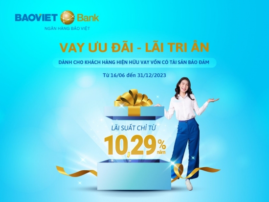 them uu dai cho khach hang hien huu vay von tai baoviet bank