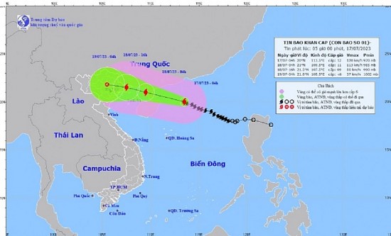 Thanh Hóa: Lên phương án sơ tán 169.863 khẩu sinh sống ở khu vực ven biển trước khi bão về