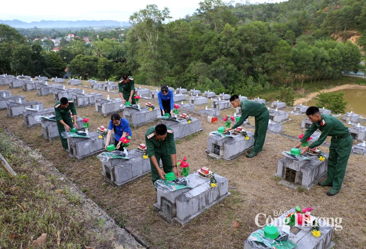 Thăm Nghĩa trang liệt sĩ Nầm, tri ân các anh hùng liệt sĩ Thăm Nghĩa trang liệt sĩ Nầm, tri ân các anh hùng liệt sĩ