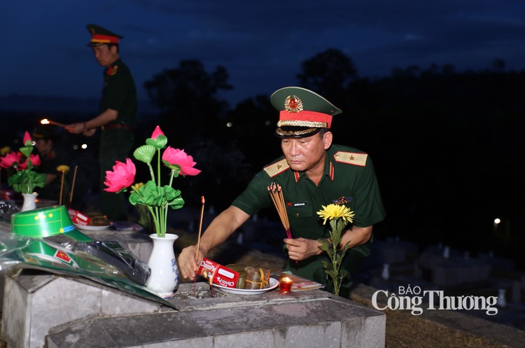Thăm Nghĩa trang liệt sĩ Nầm, tri ân các anh hùng liệt sĩ Thăm Nghĩa trang liệt sĩ Nầm, tri ân các anh hùng liệt sĩ