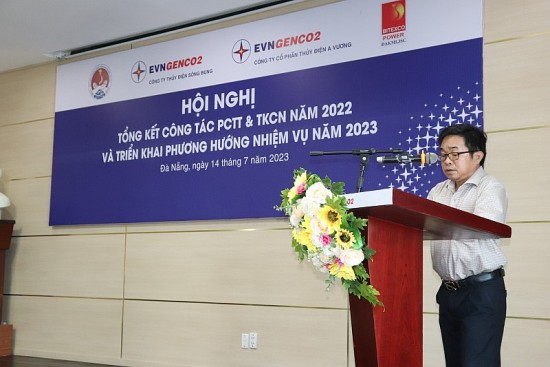 cong ty thuy dien song bung dang cai to chuc hoi nghi tong ket cong tac pctttkcn
