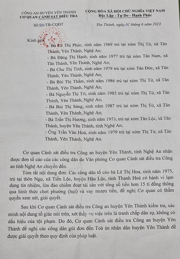 Cảnh báo từ những vụ vỡ hụi hàng chục tỷ đồng gây chấn động ở các tỉnh miền Trung