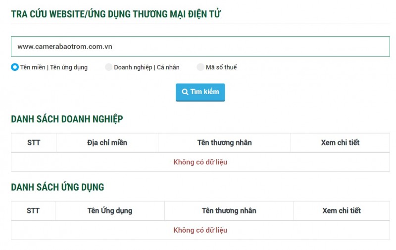 Gia Lai: Phát hiện công ty Đại Sơn sử dụng website thương mại điện tử “chui”