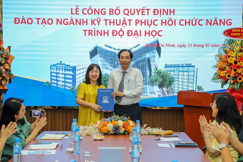 ĐH Nguyễn Tất Thành chính thức đào tạo ngành Kỹ thuật Phục hồi chức năng