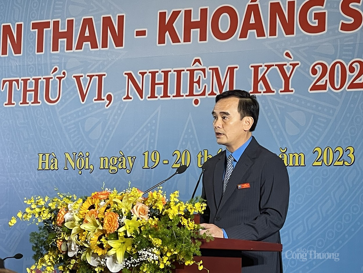 Đại hội Công đoàn Than - Khoáng sản Việt Nam lần thứ VI, nhiệm kỳ 2023 - 2028: Thực hiện khát vọng phát triển bền vững