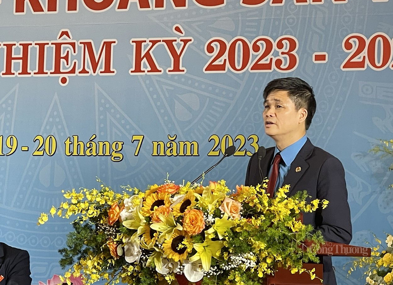 Đại hội Công đoàn Than - Khoáng sản Việt Nam lần thứ VI, nhiệm kỳ 2023 - 2028: Thực hiện khát vọng phát triển bền vững