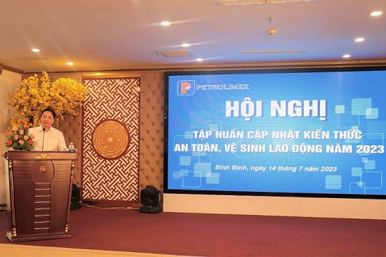 tap doan xang dau viet nam tap huan cong tac an toan ve sinh lao dong
