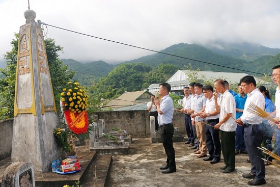 Công ty thủy điện Trung Sơn tri ân nhân Ngày Thương binh, Liệt sĩ