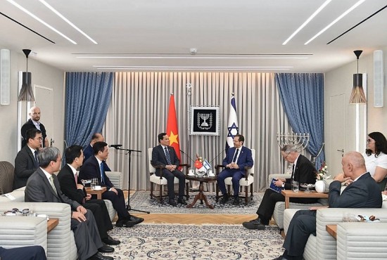 thuc day tang cuong hop tac kinh te thuong mai viet nam israel