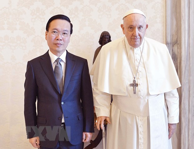 Giao hoang Francis mong quan he Toa thanh-Viet Nam ngay cang tot dep hinh anh 1