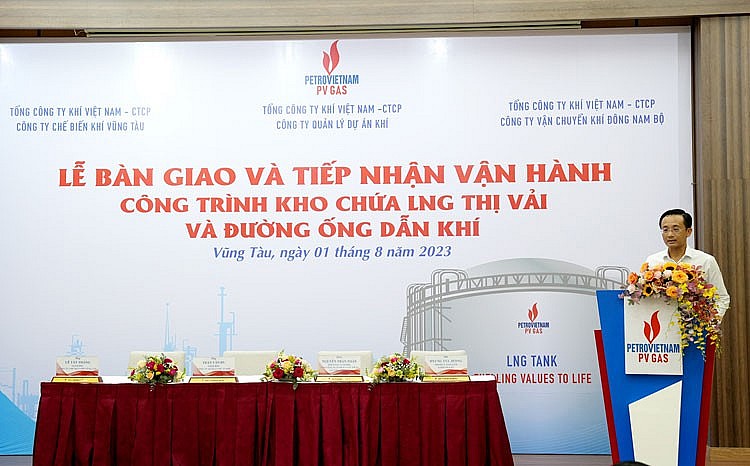 Ký kết bàn giao và tiếp nhận vận hành Kho cảng LNG Thị Vải