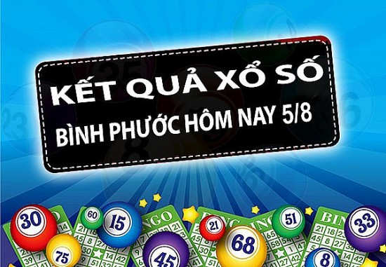 XSBP 5/8, Kết quả xổ số Bình Phước hôm nay 5/8/2023, KQXSBP thứ Bảy ngày 5 tháng 8