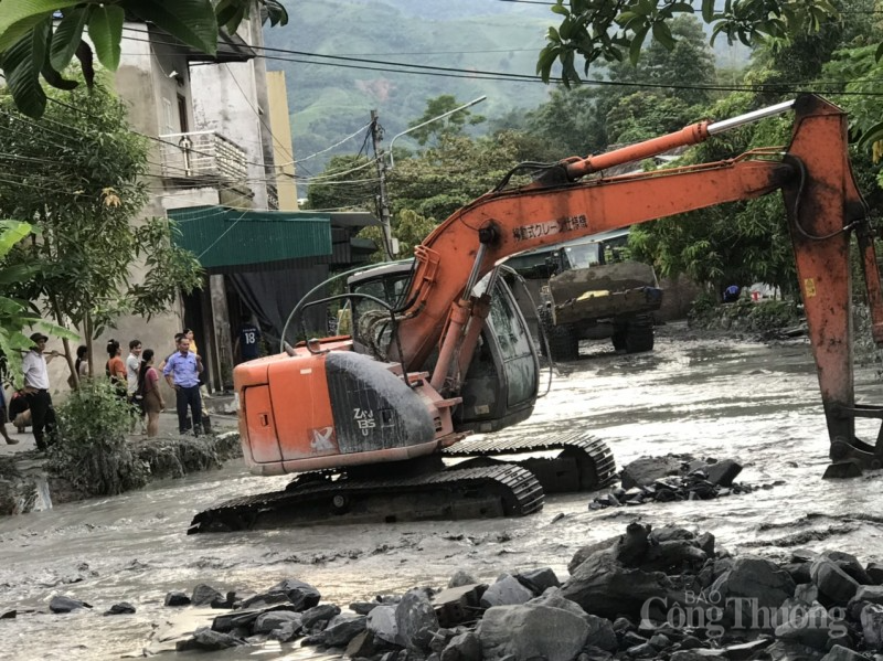 Sự cố vỡ cống tràn tại Đồng Tả Phời: Khẩn trương khắc phục sự cố