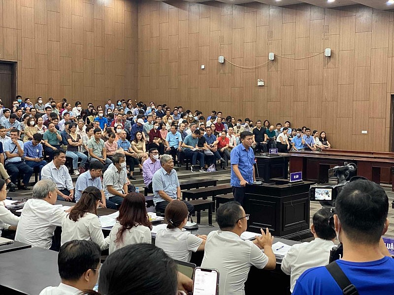 Toàn cảnh phiên toà xét xử