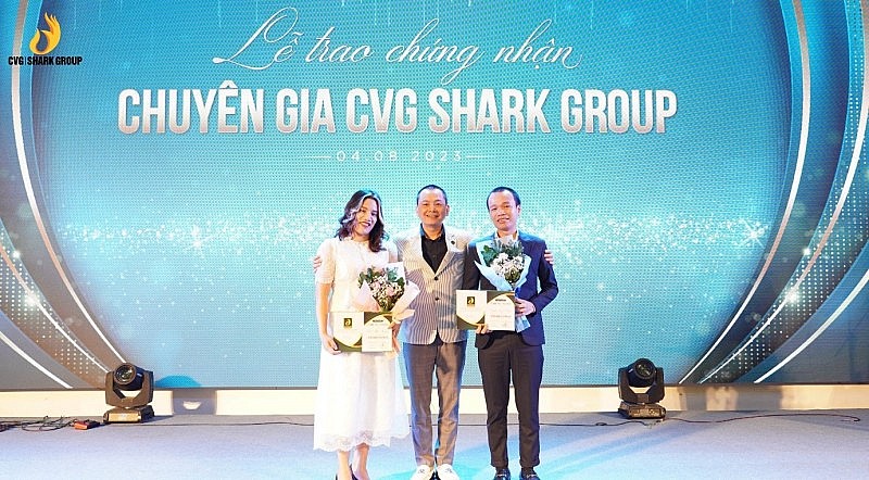 CVG Shark Group tổ chức thành công lễ bế giảng khóa huấn luyện Sharker 2