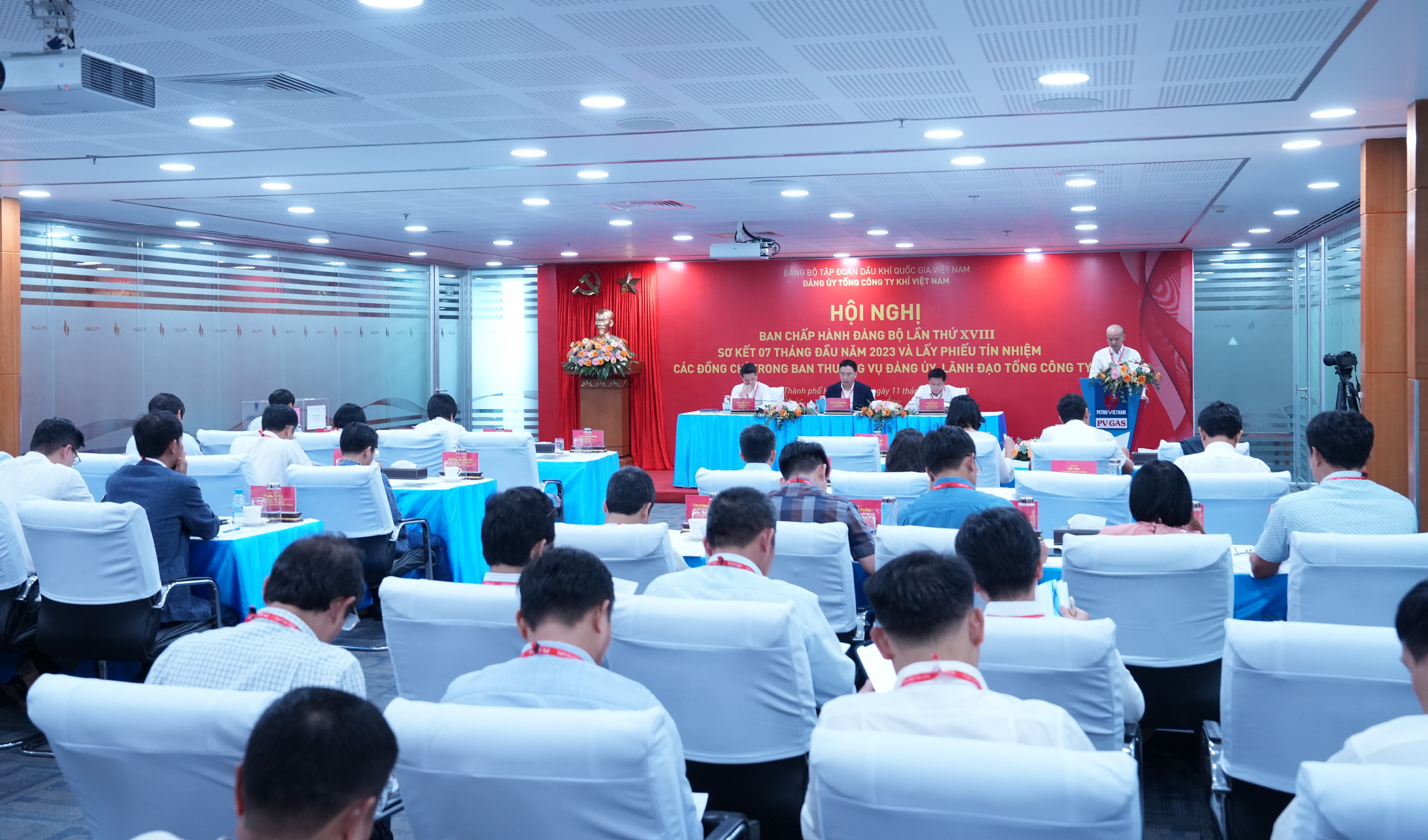 Đảng bộ Tổng công ty Khí Việt Nam tổ chức Hội nghị Ban Chấp hành lần thứ XVIII