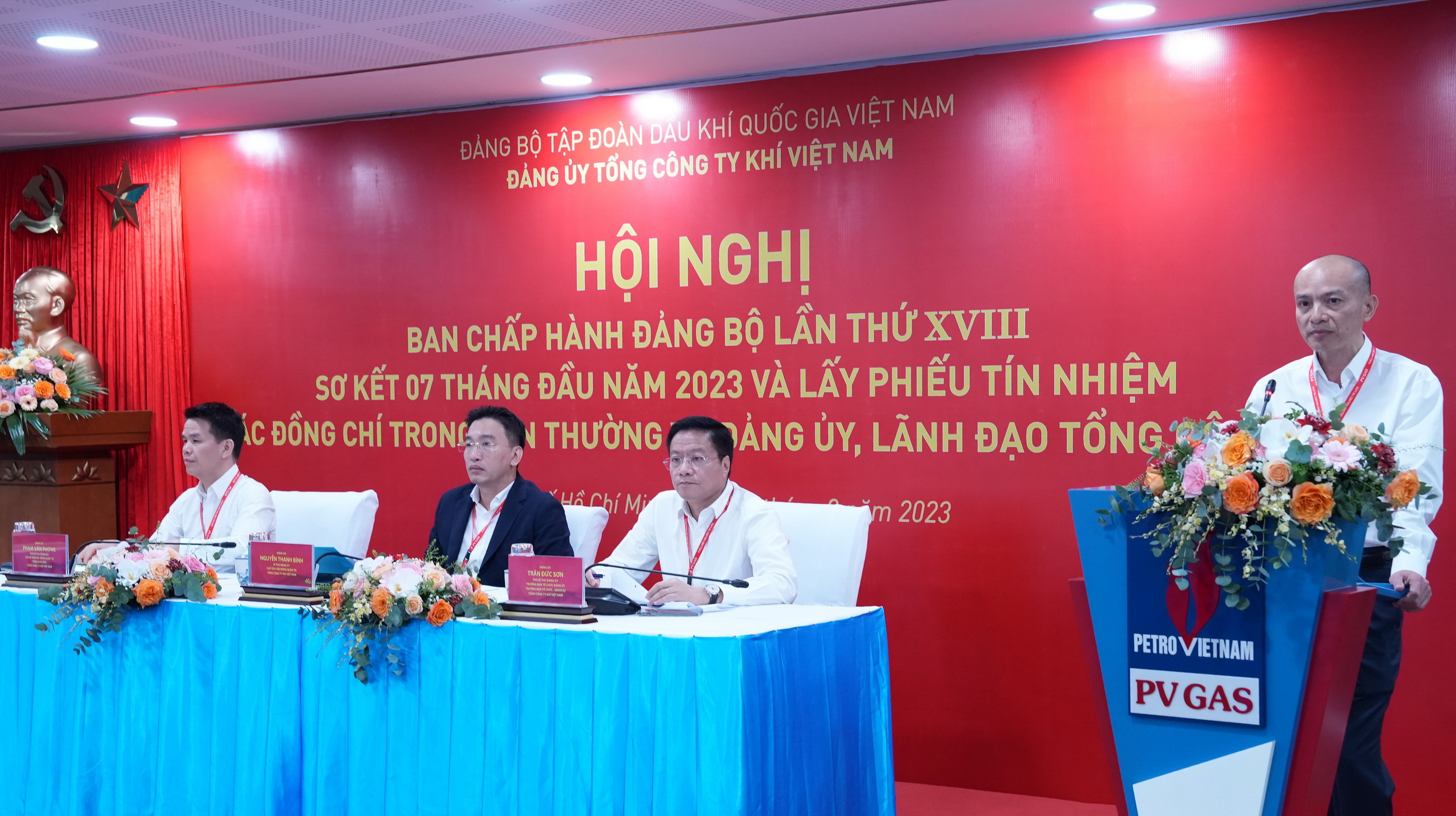 Đảng bộ Tổng công ty Khí Việt Nam tổ chức Hội nghị Ban Chấp hành lần thứ XVIII