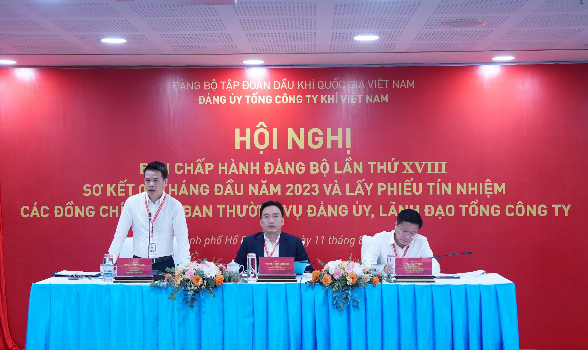 Đảng bộ Tổng công ty Khí Việt Nam tổ chức Hội nghị Ban Chấp hành lần thứ XVIII