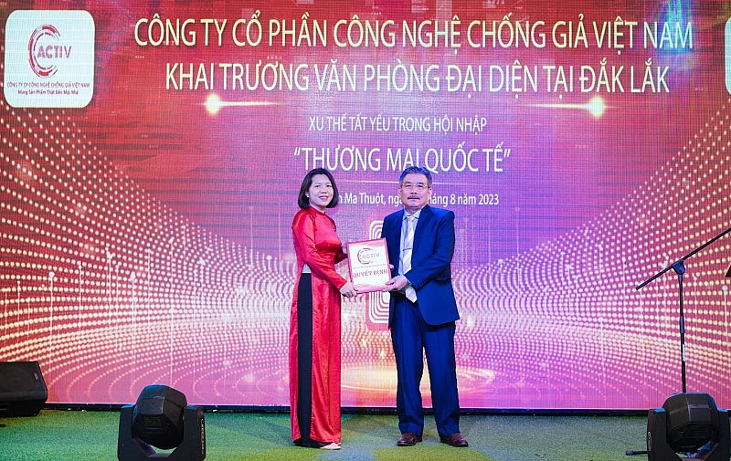 Thành lập Văn phòng đại diện Công ty Cổ phần Công nghệ chống giả Việt Nam tại Đắk Lắk