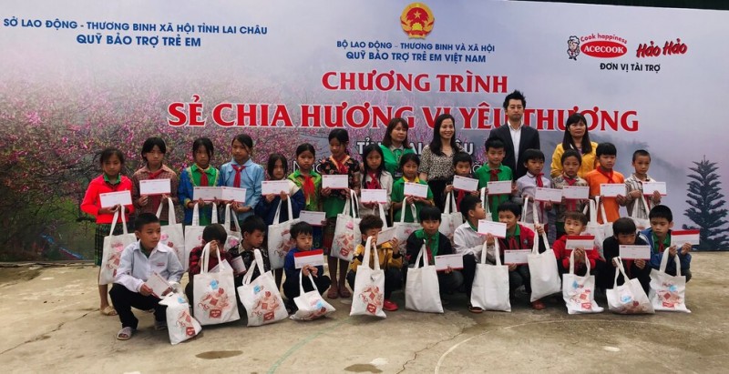 Dự án dinh dưỡng với trẻ em tiểu học tại các vùng khó khăn