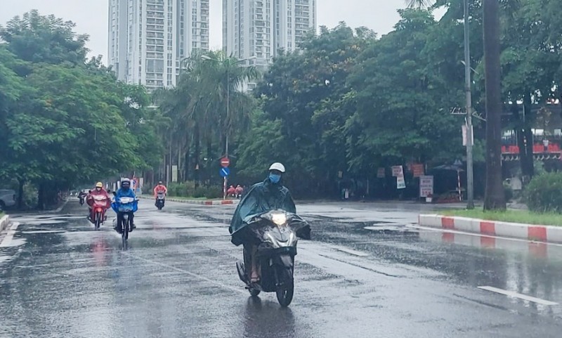 Dự báo thời tiết Hà Nội hôm nay 25/10/2023: Hà Nội đêm và sáng sớm trời lạnh, có mưa rải rác